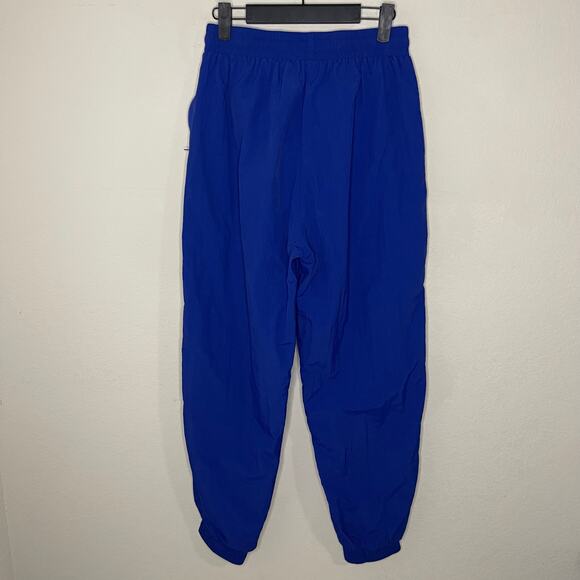 WILO The Label Parachute Pants in Surf The Web Royal Blue Joggers - Size S - Picture 4 of 6